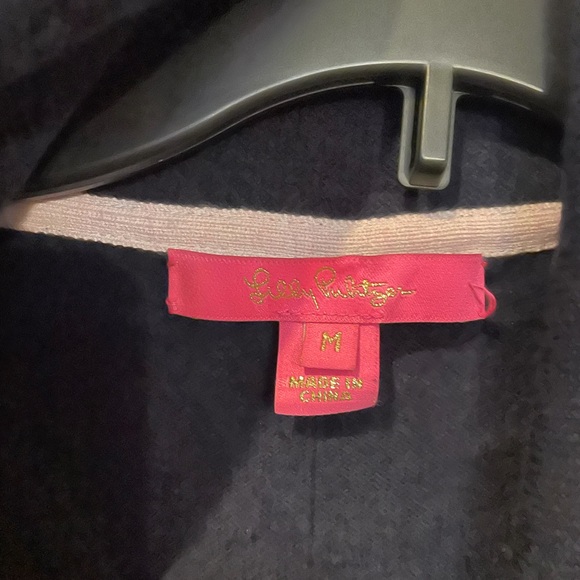 Lilly Pulitzer Adaira Cardigan Medium Navy - Picture 5 of 9